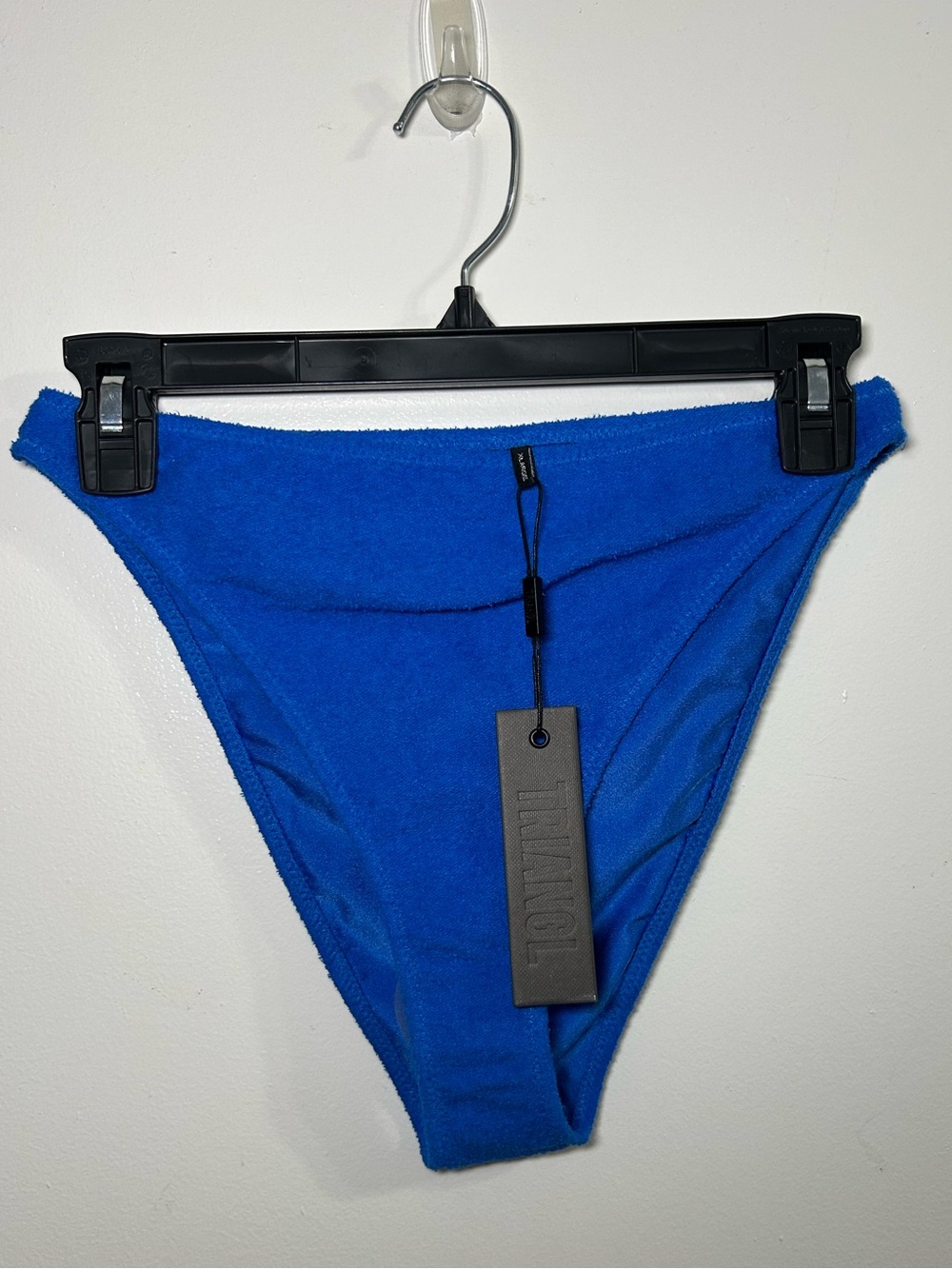 Triangl Terry Cloth Royal Blue Bikini Bottom NWT